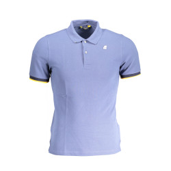 K-WAY POLO MANICHE CORTE UOMO BLU