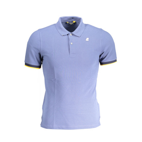 K-WAY POLO MANICHE CORTE UOMO BLU