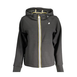 K-WAY WOMEN&39S ZIP SWEATSHIRT BLACK