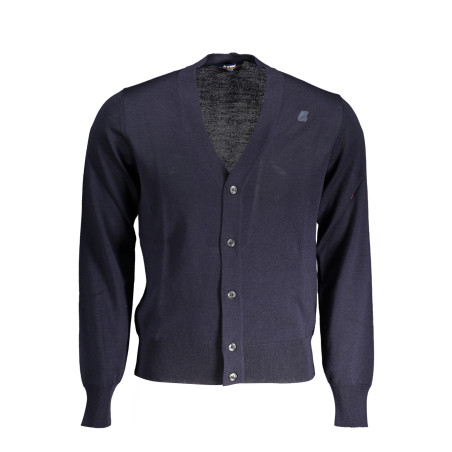 K-WAY CARDIGAN UOMO BLU