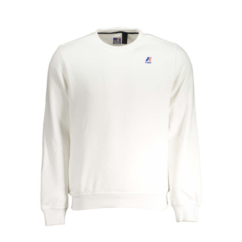 K-WAY WHITE MEN&39S ZIPLESS SWEATSHIRT