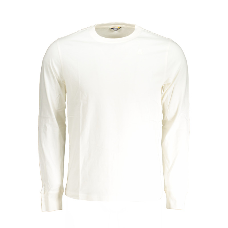 K-WAY T-SHIRT MANICHE LUNGHE UOMO BIANCO