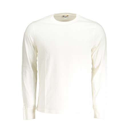 K-WAY WHITE MEN&39S LONG SLEEVE T-SHIRT