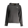 K-WAY FELPA SENZA ZIP DONNA NERO