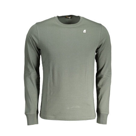 K-WAY T-SHIRT MANICHE LUNGHE UOMO VERDE