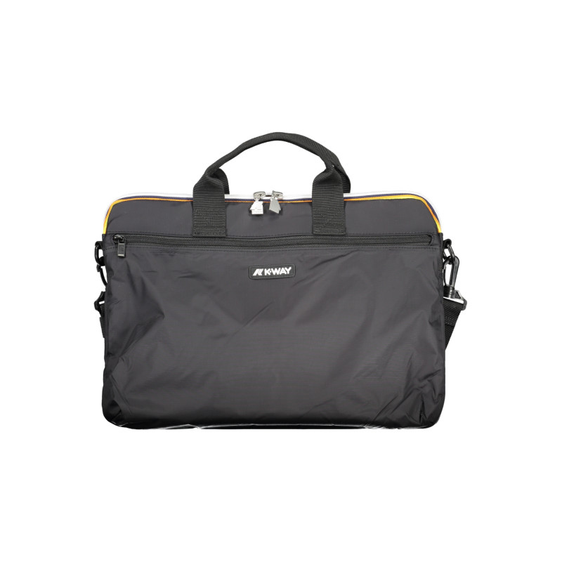 K-WAY BLACK MEN&39S BRIEFCASE