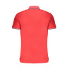 GIAN MARCO VENTURI MEN&39S RED SHORT SLEEVED POLO SHIRT