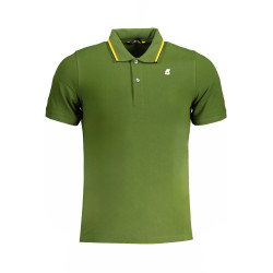 K-WAY POLO MANICHE CORTE UOMO VERDE