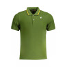 K-WAY GREEN MEN&39S SHORT-SLEEVED POLO SHIRT