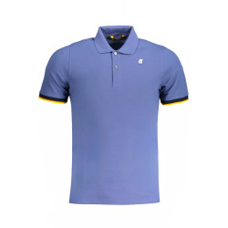 K-WAY POLO MANICHE CORTE UOMO BLU