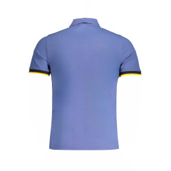 K-WAY POLO MANICHE CORTE UOMO BLU