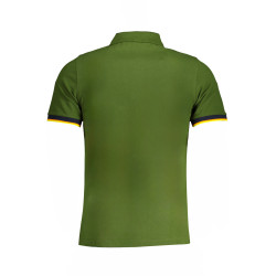 K-WAY POLO MANICHE CORTE UOMO VERDE