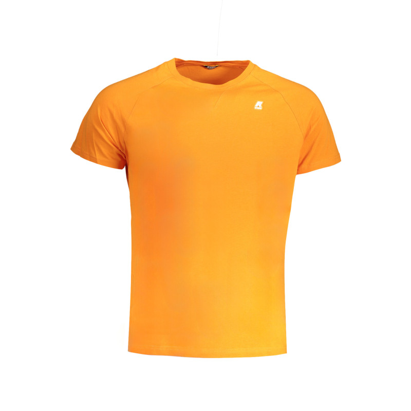 K-WAY T-SHIRT MANICHE CORTE UOMO ARANCIO