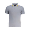 K-WAY GRAY MEN&39S SHORT SLEEVED POLO SHIRT