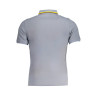 K-WAY POLO MANICHE CORTE UOMO GRIGIO