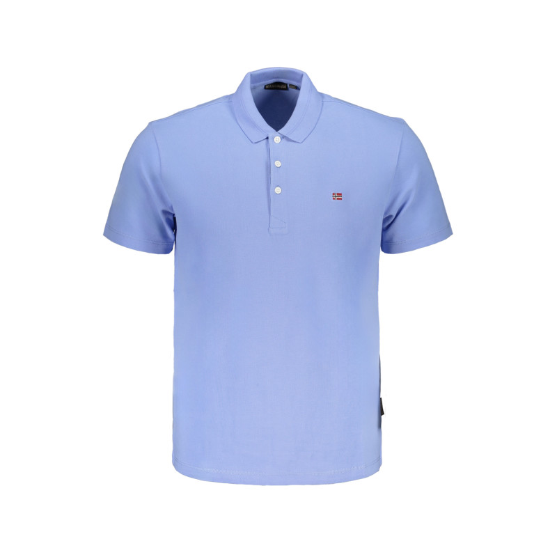 NAPAPIJRI MEN&39S BLUE SHORT SLEEVED POLO SHIRT