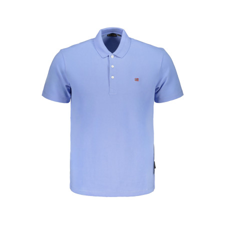 NAPAPIJRI MEN&39S BLUE SHORT SLEEVED POLO SHIRT