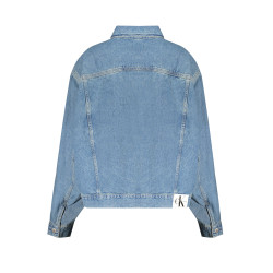 CALVIN KLEIN LIGHT BLUE DENIM JACKET FOR WOMEN