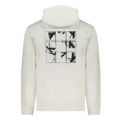 CALVIN KLEIN MEN&39S WHITE ZIPLESS SWEATSHIRT