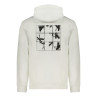 CALVIN KLEIN MEN&39S WHITE ZIPLESS SWEATSHIRT