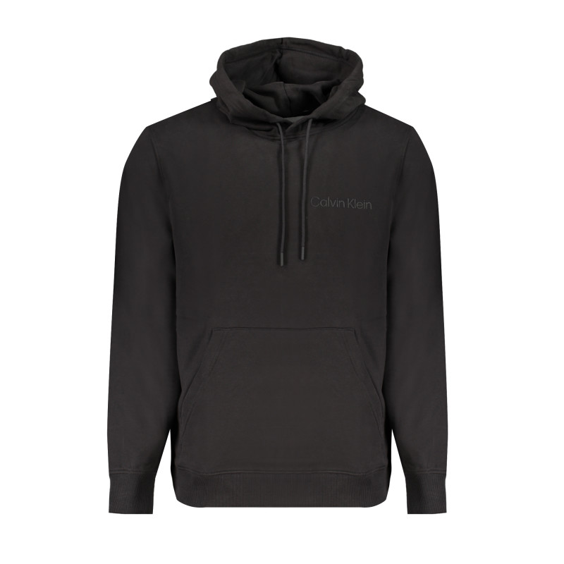 CALVIN KLEIN MEN&39S BLACK ZIP-OUT SWEATSHIRT