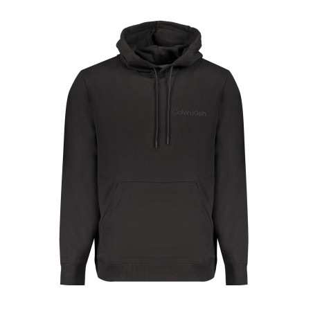 CALVIN KLEIN MEN&39S BLACK ZIP-OUT SWEATSHIRT