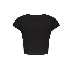 CALVIN KLEIN T-SHIRT MANICHE CORTE DONNA NERO