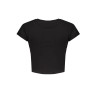 CALVIN KLEIN T-SHIRT MANICHE CORTE DONNA NERO