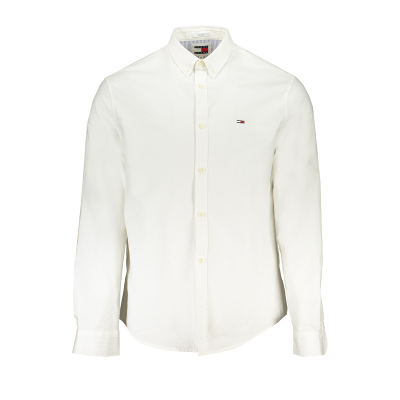 TOMMY HILFIGER MEN&39S WHITE LONG SLEEVE SHIRT