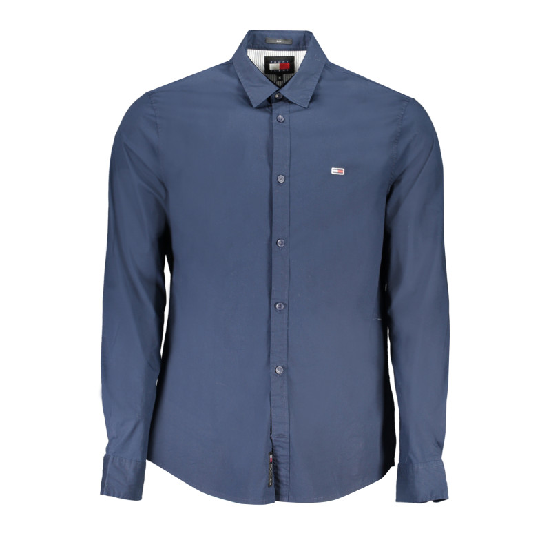 TOMMY HILFIGER CAMICIA MANICHE LUNGHE UOMO BLU