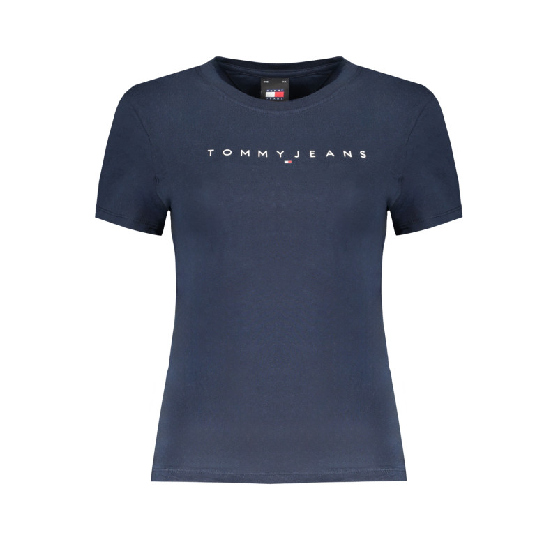 TOMMY HILFIGER T-SHIRT MANICHE CORTE DONNA BLU