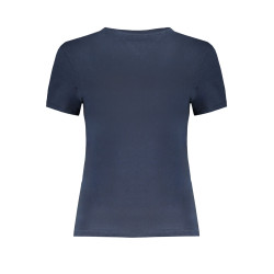 TOMMY HILFIGER T-SHIRT MANICHE CORTE DONNA BLU