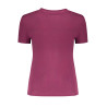 TOMMY HILFIGER T-SHIRT MANICHE CORTE DONNA VIOLA