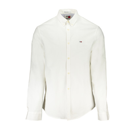 TOMMY HILFIGER MEN&39S WHITE LONG SLEEVE SHIRT