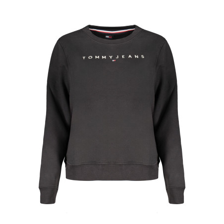 TOMMY HILFIGER WOMEN&39S ZIPLESS SWEATSHIRT BLACK