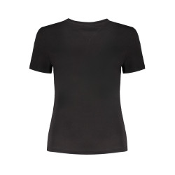 TOMMY HILFIGER T-SHIRT MANICHE CORTE DONNA NERO