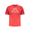 KAPPA T-SHIRT MANICHE CORTE UOMO ROSSO