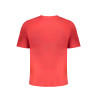 KAPPA T-SHIRT MANICHE CORTE UOMO ROSSO