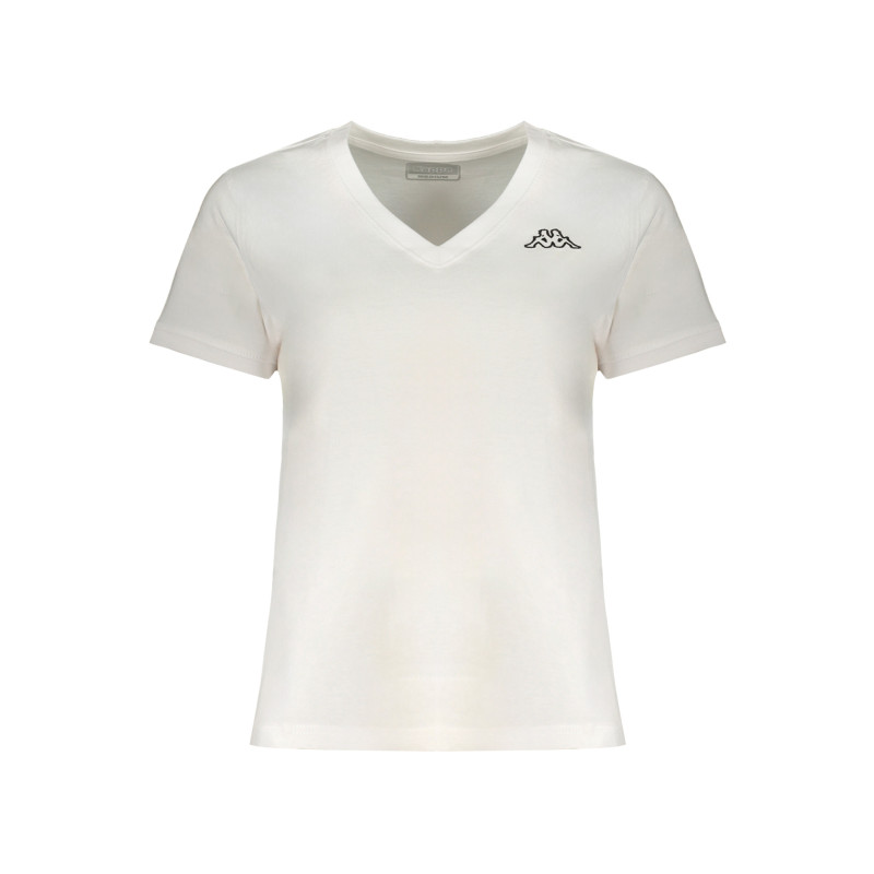 KAPPA T-SHIRT MANICHE CORTE DONNA BIANCO