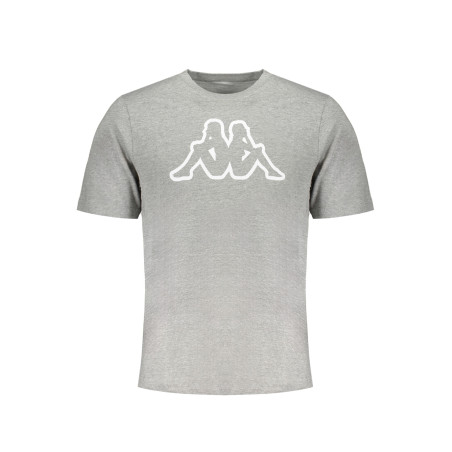 KAPPA T-SHIRT MANICHE CORTE UOMO GRIGIO