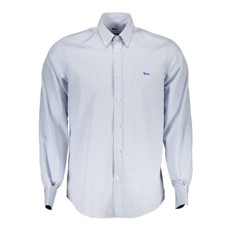 HARMONT & BLAINE CAMICIA MANICHE LUNGHE UOMO AZZURRO