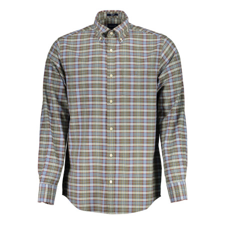 GANT CAMICIA MANICHE LUNGHE UOMO VERDE