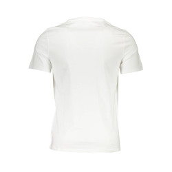 GUESS JEANS T-SHIRT MANICHE CORTE UOMO BIANCO