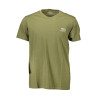 GUESS JEANS T-SHIRT MANICHE CORTE UOMO VERDE