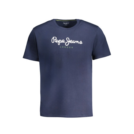 PEPE JEANS T-SHIRT MANICHE CORTE UOMO BLU