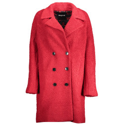 DESIGUAL RED WOMAN COAT