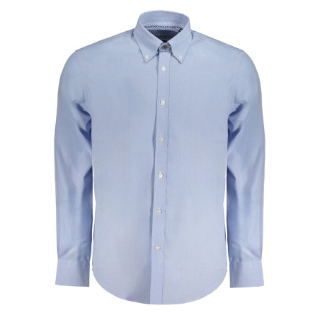 HARMONT & BLAINE CAMICIA MANICHE LUNGHE UOMO AZZURRO