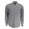 HARMONT &amp BLAINE MEN&39S LONG SLEEVE SHIRT BLUE