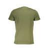 CAVALLI CLASS T-SHIRT MANICHE CORTE UOMO VERDE