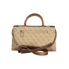 GUESS JEANS WOMEN&39S BAG BEIGE